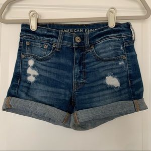 American Eagle Jean Shorts Sz 00